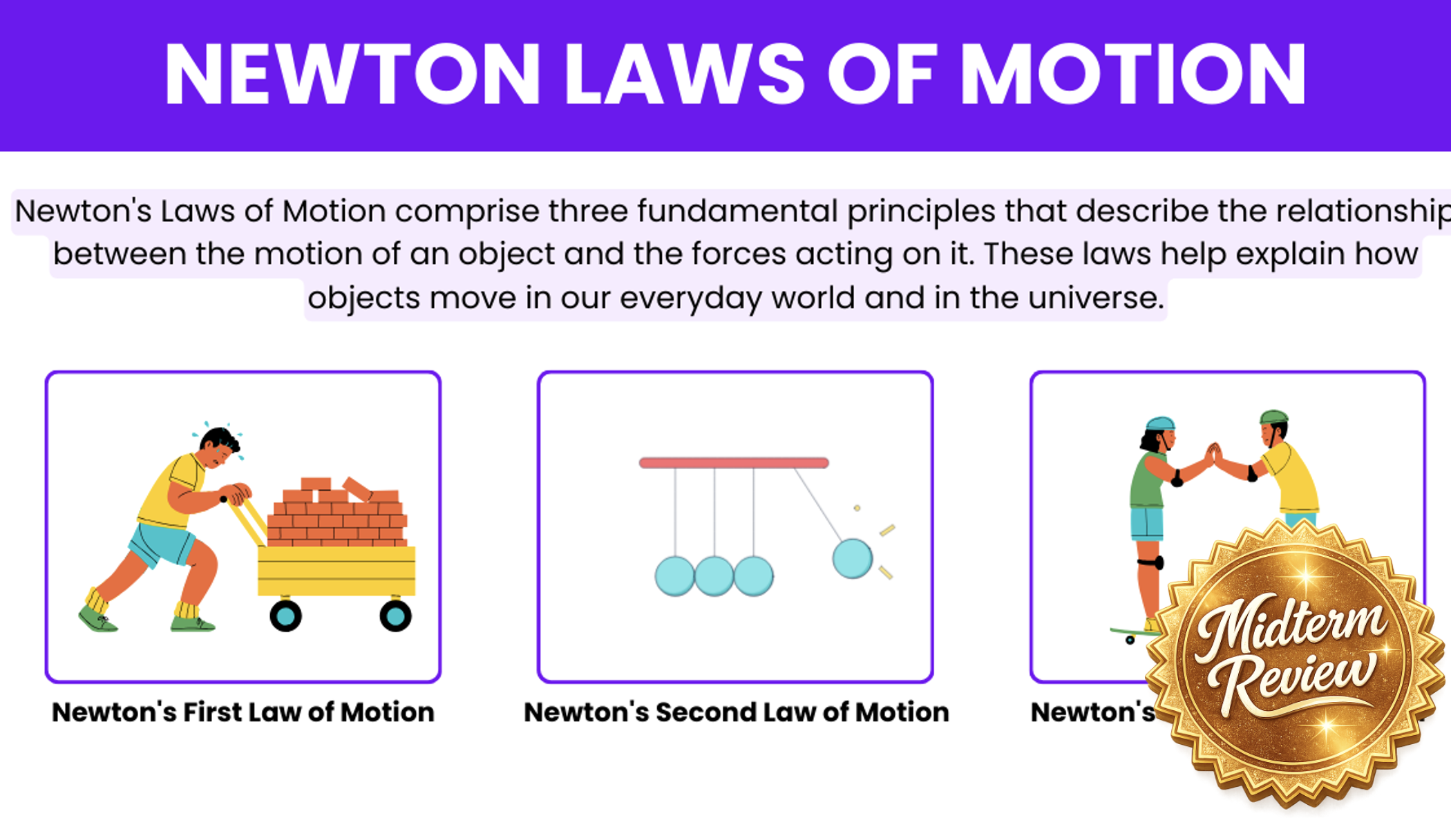 Midterm Review 1 - Newton's Laws Practice