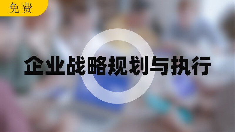 企业战略规划与执行