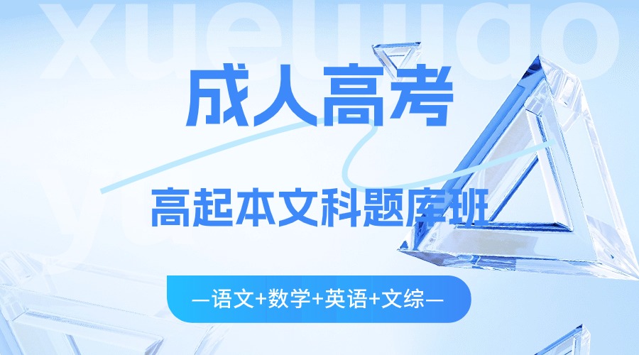 2025成人高考高起本文科考试题库套餐班