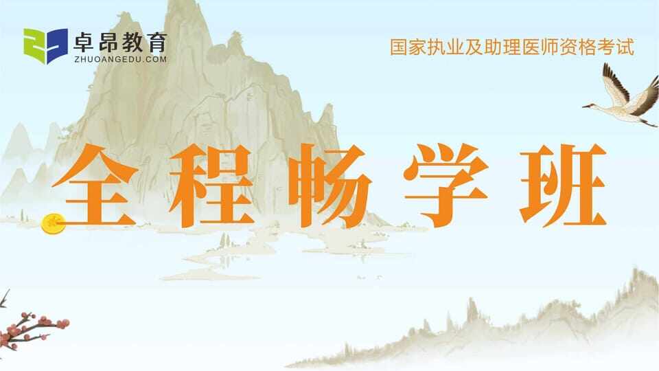 2026中西医执业全程畅学班