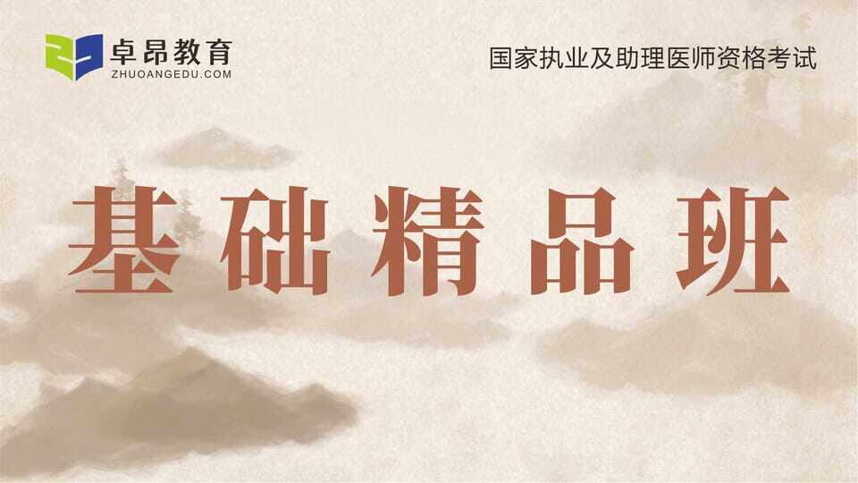 2026确有专长基础精品班