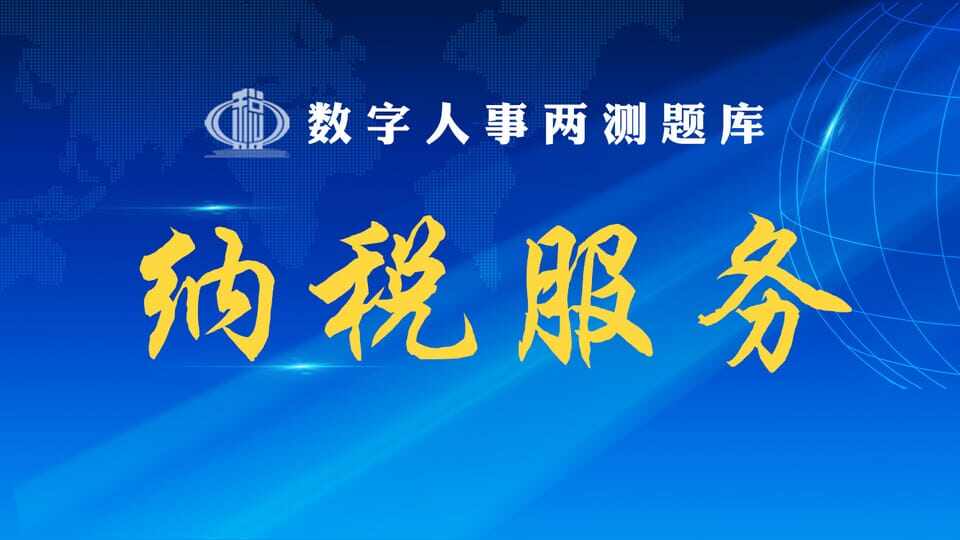 纳税服务